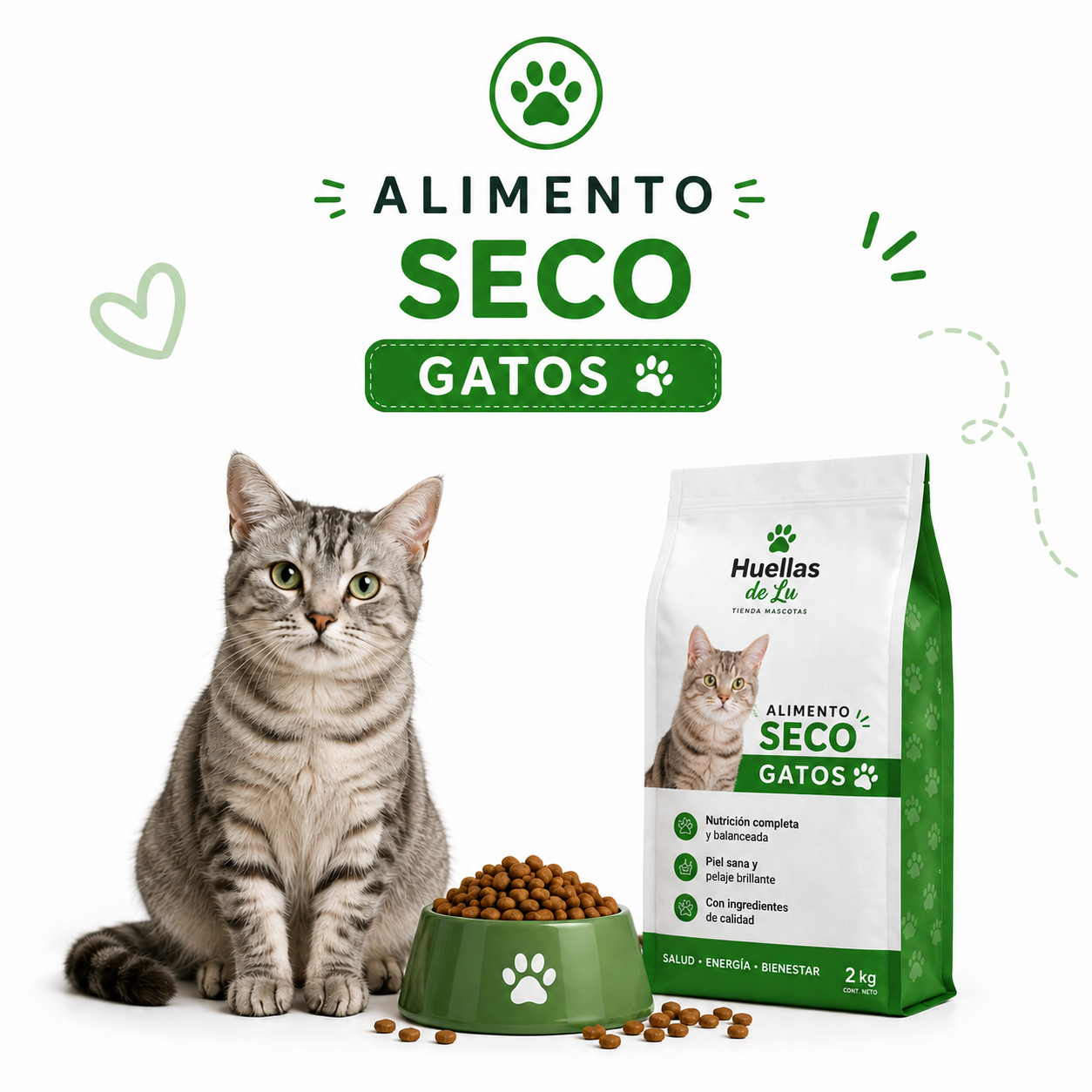Alimento Seco Gatos