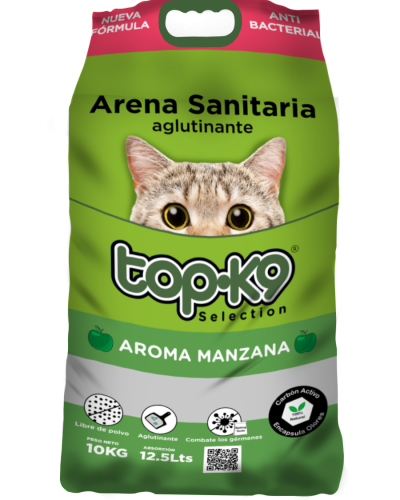 Top K9 Arena Aglutinante Manzana 4 kg