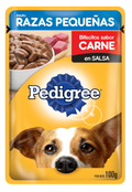 Pedigree Adulto Razas Pequeñas Carne Sachet