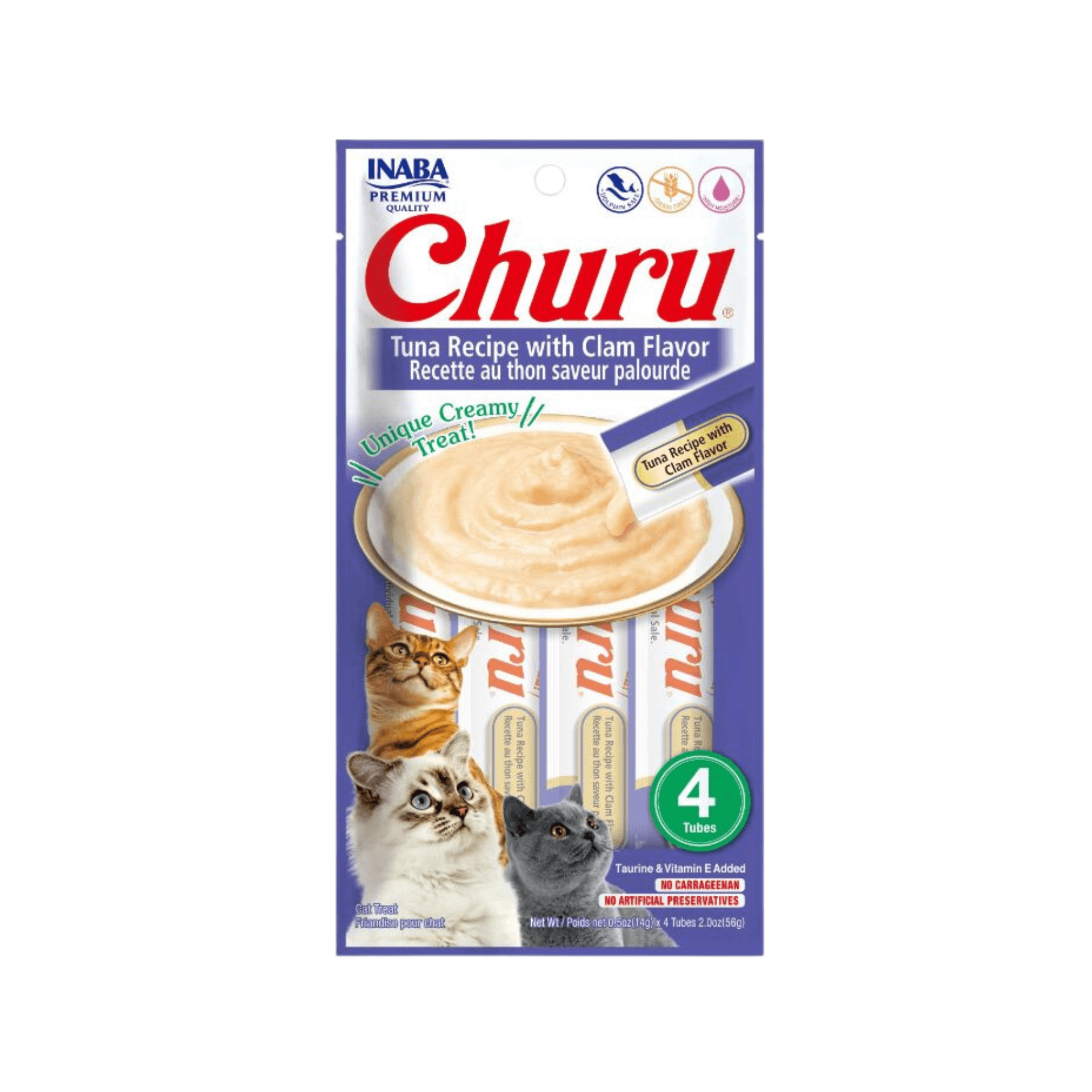 INABA Churu Gato Atún con Almeja
