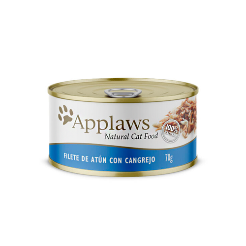 Applaws Gato Atún con Cangrejo en Caldo 70 g