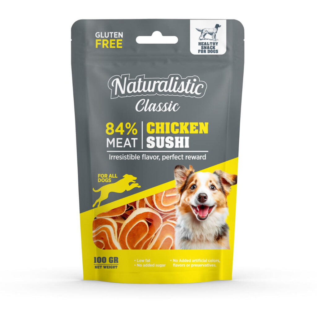 Naturalistic Sushi de Pollo para Perros