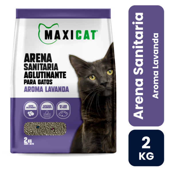 Maxi Cat Arena Sanitaria Lavanda 2 kg