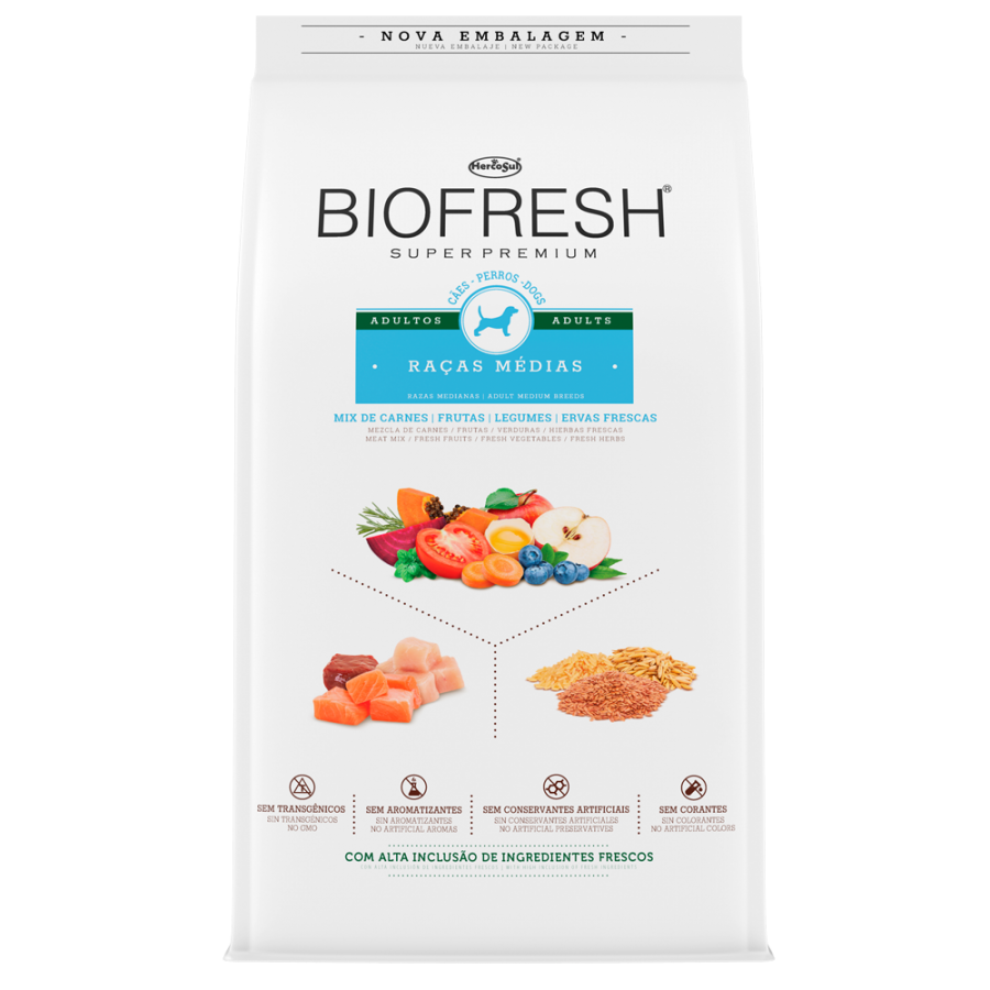 Biofresh Perro Adulto Razas Medianas 3 kg