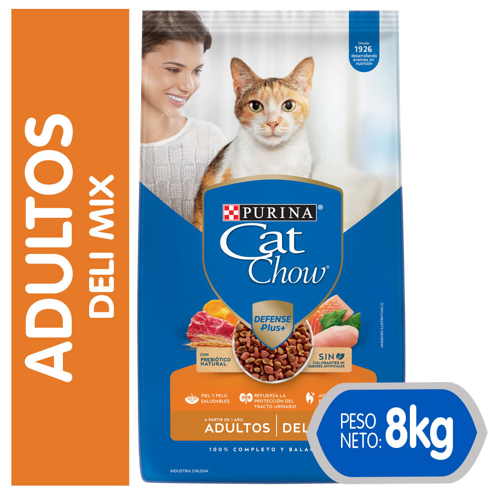 Purina Cat Chow Adultos Deli Mix 8 kg