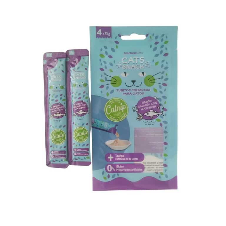 Cat Snack Cremoso Salmón