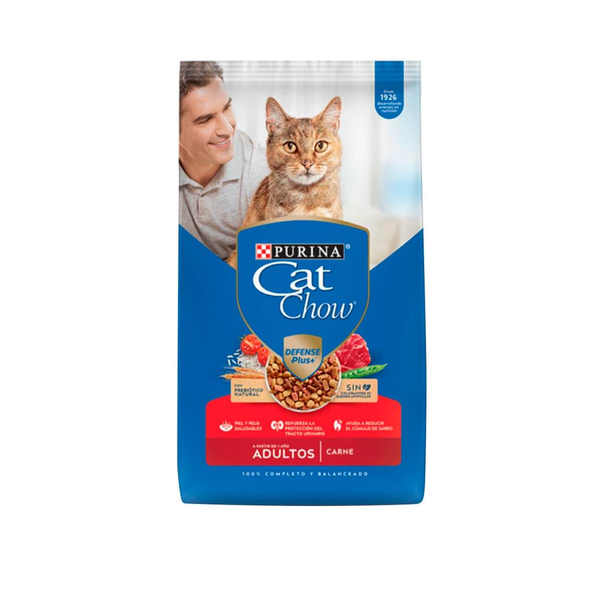Purina Cat Chow Adultos Delicias Sabor Carne 19,5 kg