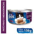 Felix Paté para Gatos Adultos Pavo y Menudencias 156 g