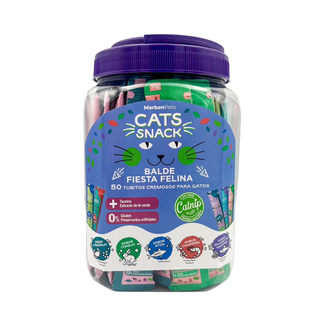 Cat Snack Balde de Galletas para Gatos