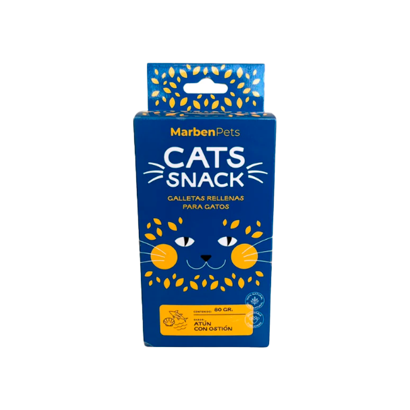 Cat Snack Galletas Rellenas Atún con Ostión