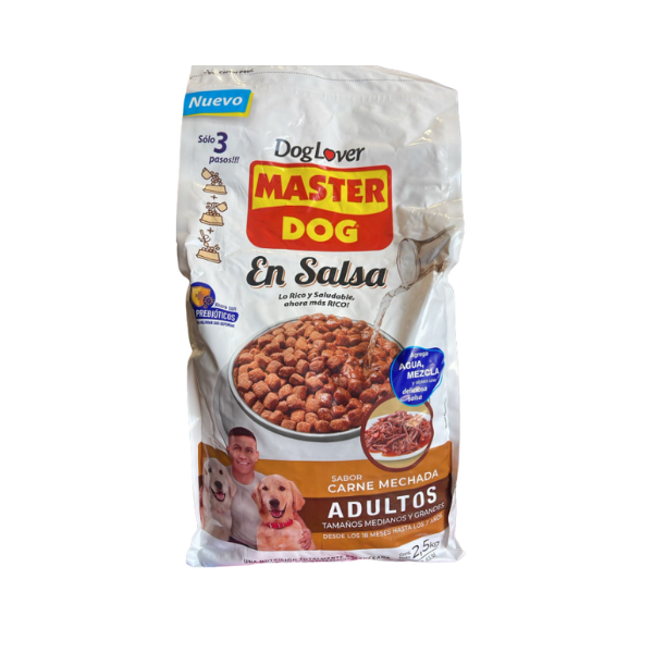 Master Dog Adulto en Salsa 2,5 kg