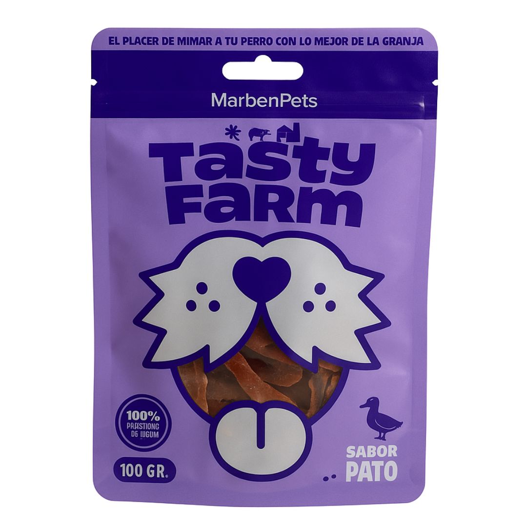 Tasty Trocitos de Pato para Perros