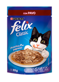 Felix Gato Adulto Pavo en Salsa 85 g