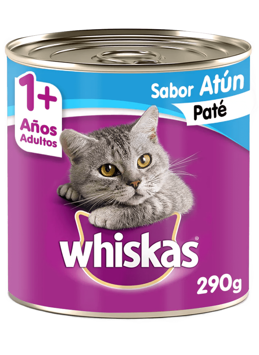 Whiskas Gato Adulto Atún en Paté 290 g