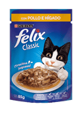Felix Gato Adulto Pollo e Hígado en Salsa 85 g