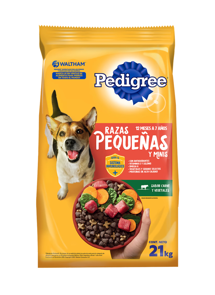 Pedigree Adulto Razas Pequeñas 21 kg