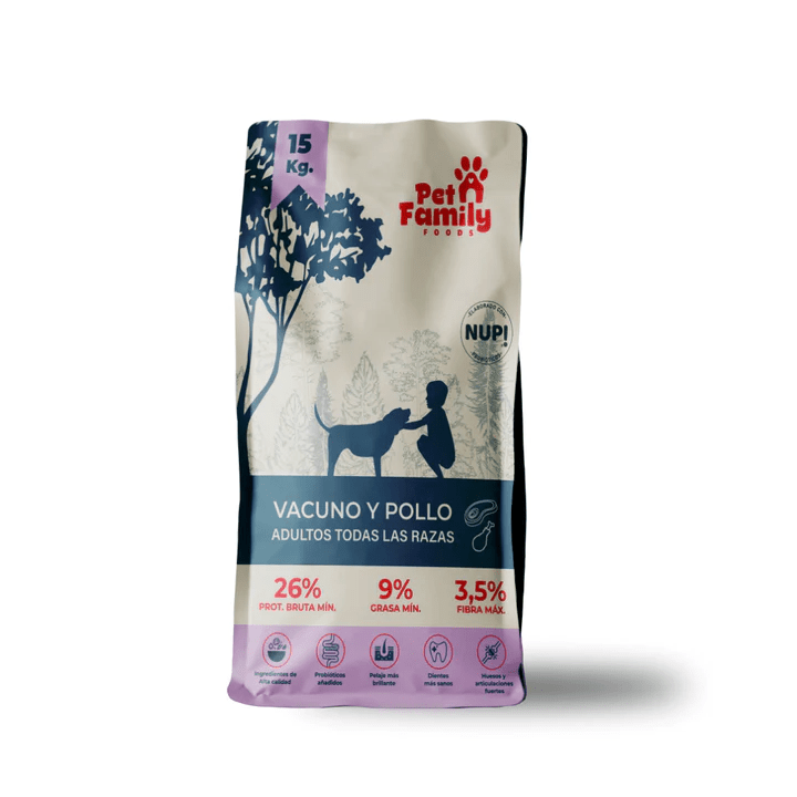 Pet Family Adulto Todas las Razas 15 kg