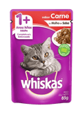 Whiskas Gato Adulto Carne en Salsa 85 g