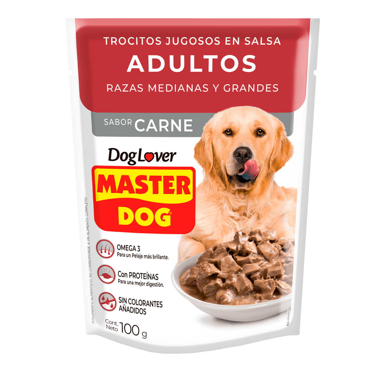 Master Dog Adulto Carne Sachet