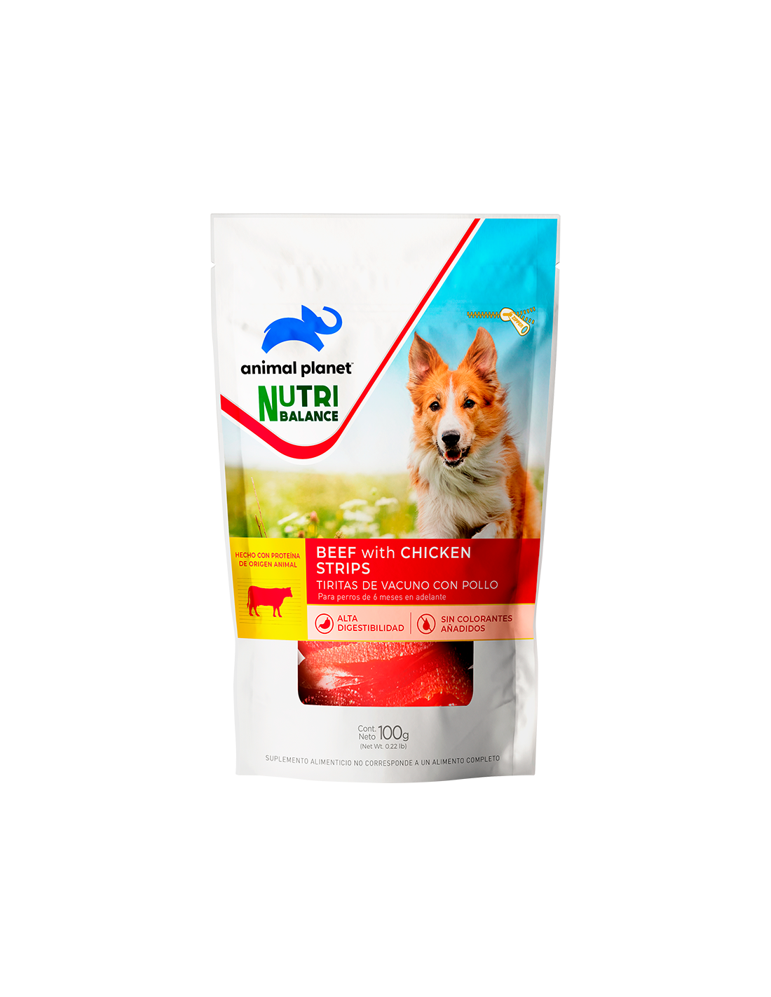Ani Planet Snack Perro Vacuno con Pollo en Tiritas