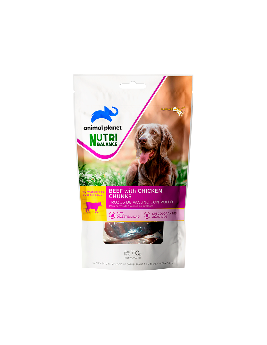 Ani Planet Snack Perro Vacuno con Pollo en Trozos