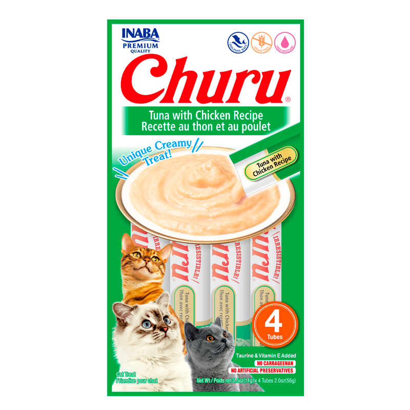 INABA Churu Gato Atún con Pollo