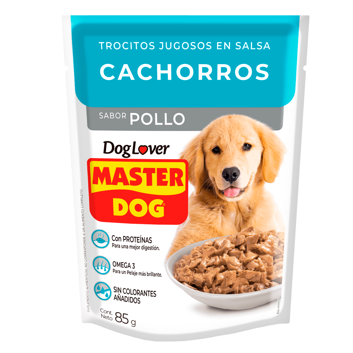 Master Dog Cachorro Pollo Sachet