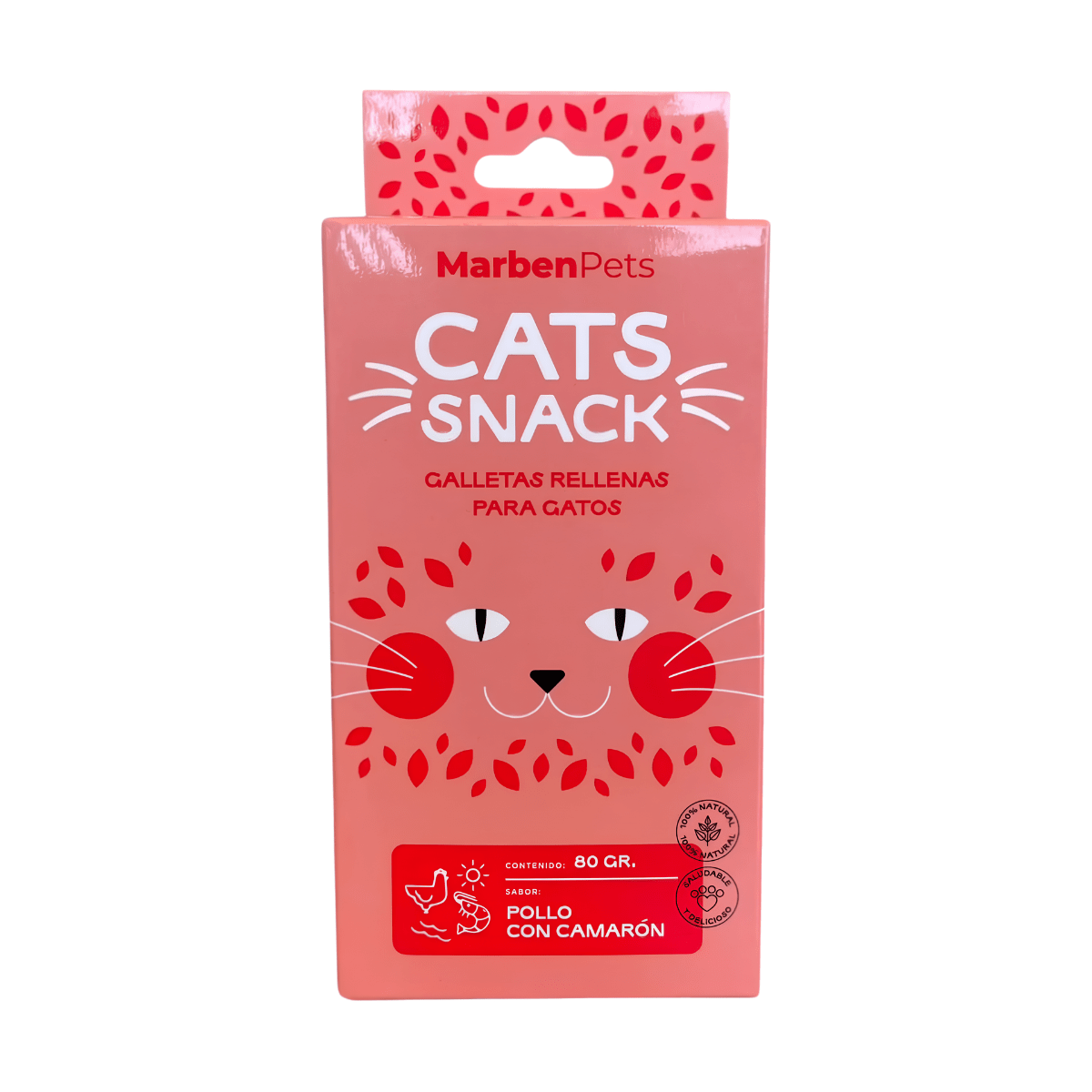 Cat Snack Galletas Rellenas Pollo con Camarón