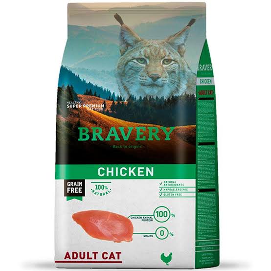 Bravery Pollo Adulto Gato 7 kg