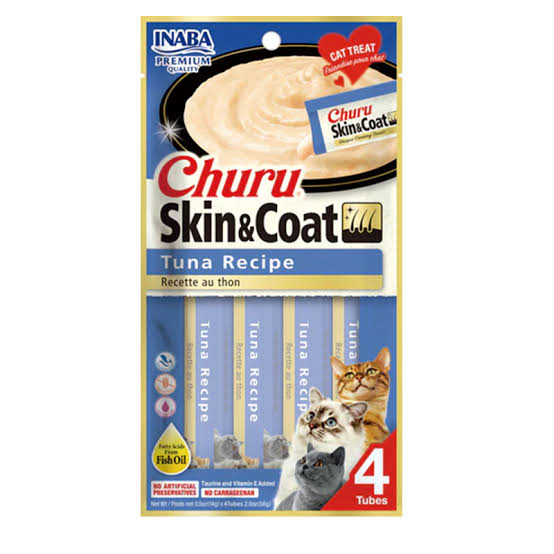 Churu Skin & Coat Tuna Recipe 4 unidades