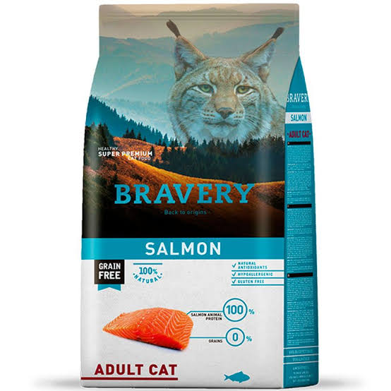 Bravery Salmón Adulto Gato 7 kg