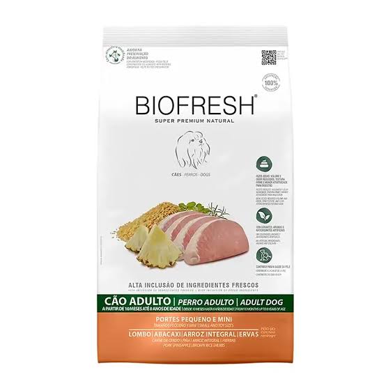 Biofresh Adulto Raza Pequeña Cerdo Piña 3 kg