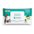 HappyPets Toallitas Húmedas Bambú y Té Verde