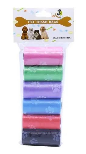 HappyPets Bolsas Higiénicas 6 rollos