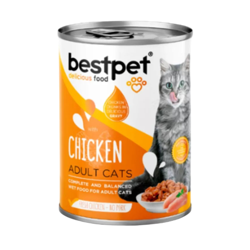 BestPet Gato Adulto Pollo en Salsa 400 g