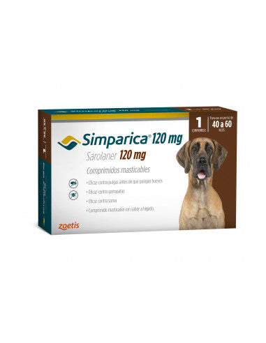 Simparica Perros 40 a 60 kg 1 Comprimido