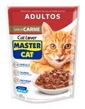 Master Cat Gato Adulto Carne Trocitos en Salsa 85 g